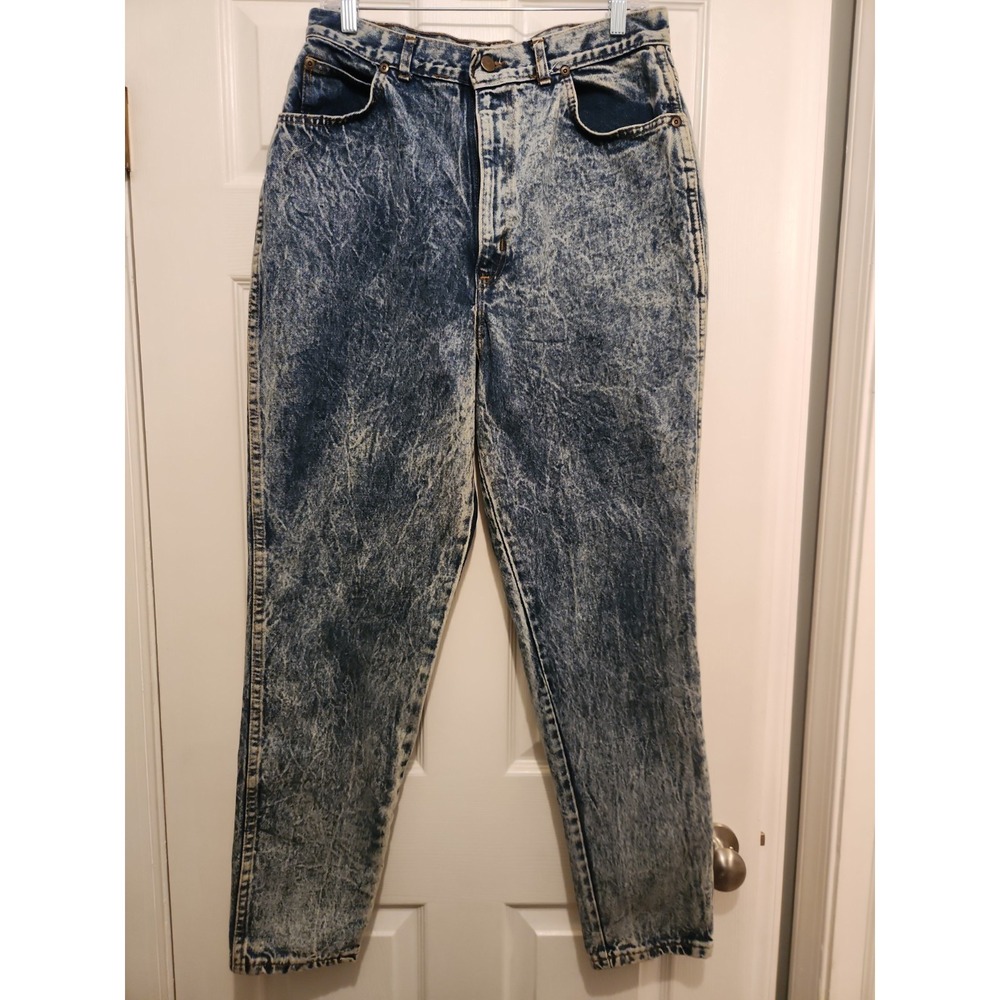 VTG 1980s Chic Brand Mom Jeans, Acid Wash, READ